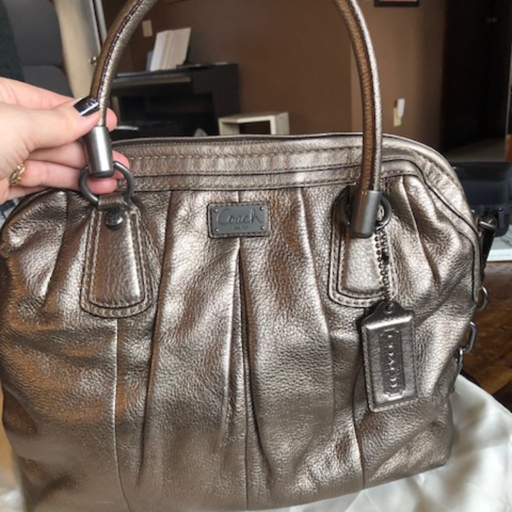 Coach Leather Handbag/Purse